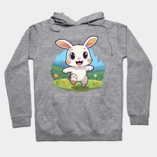 Cartoon Cute Kawaii Adorable Bunny Rabbit Hoodie